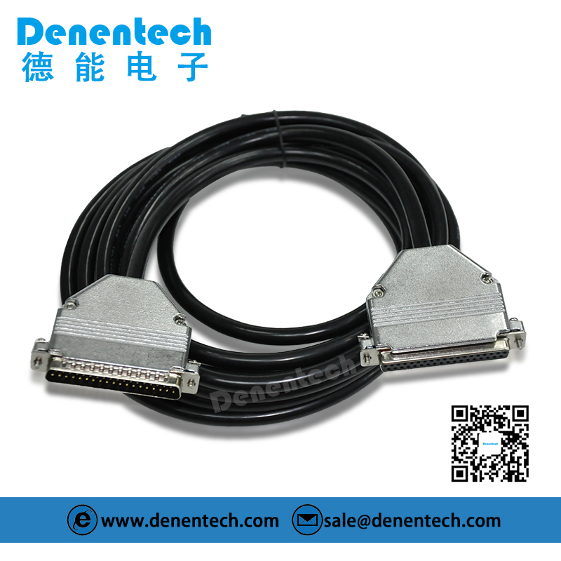 D-SUB Dual Row DB37 Male To DB37 Female Cable